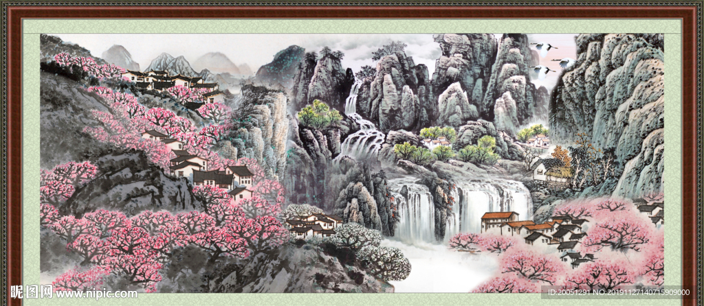 国画山水