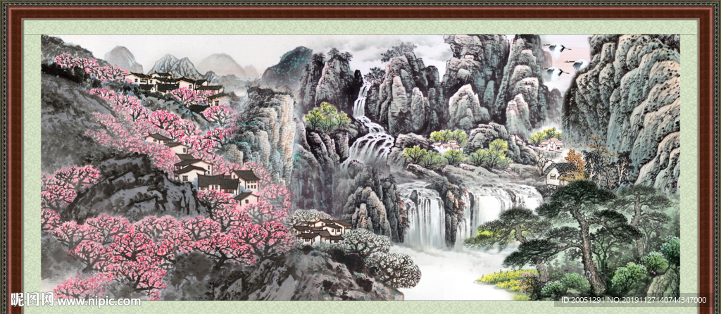 国画山水