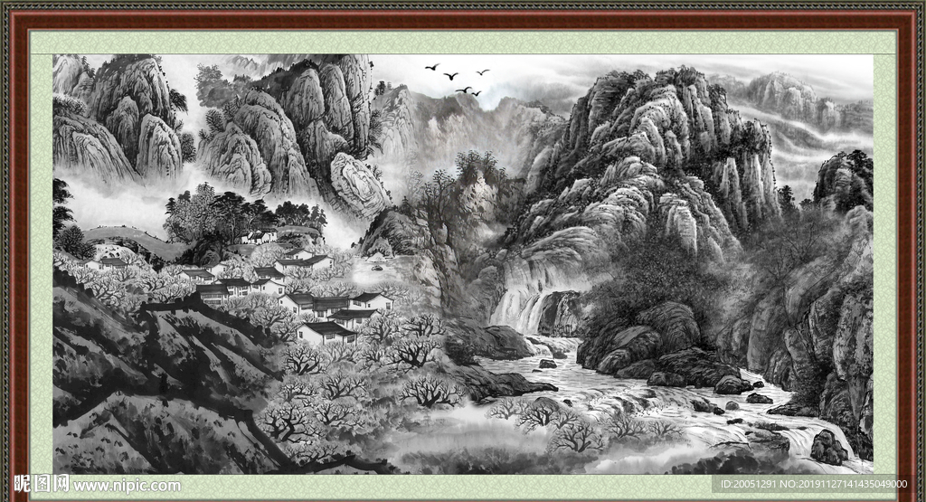 水墨国画