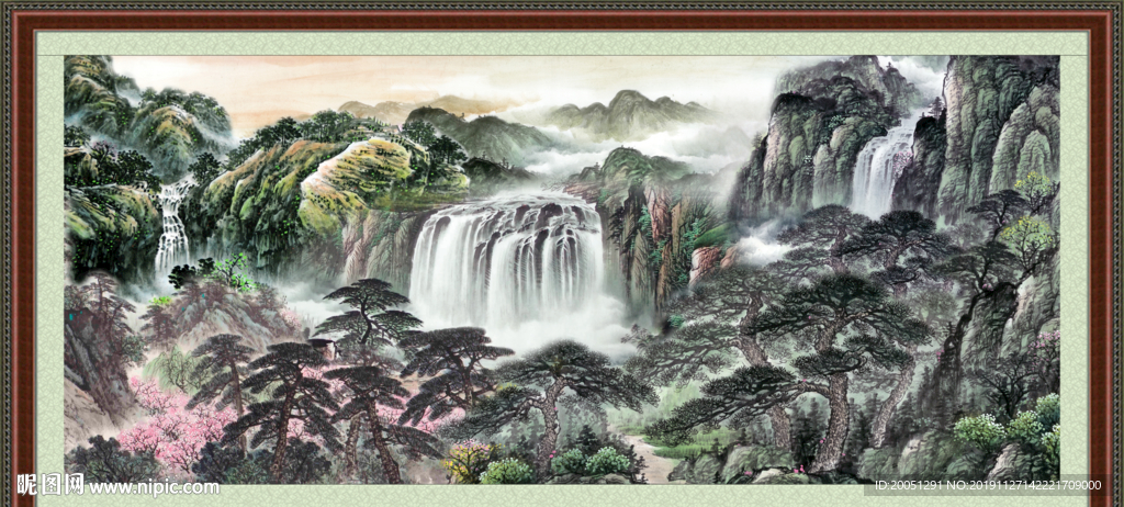 国画山水