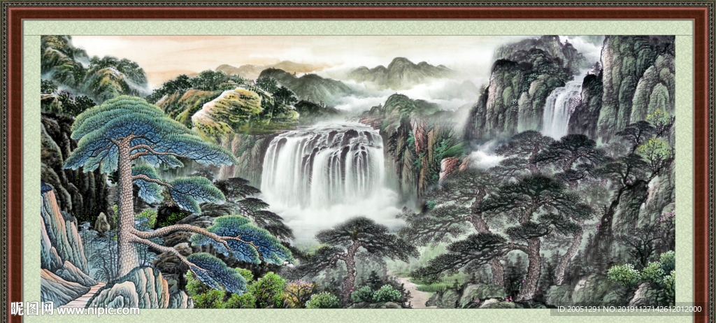 国画山水