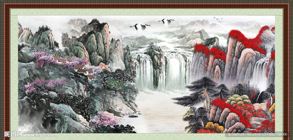 国画山水