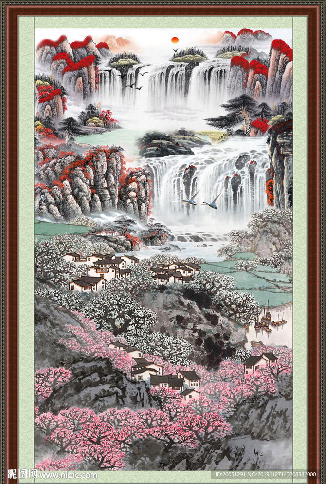 国画山水