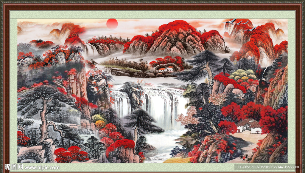 国画山水
