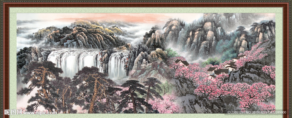国画山水