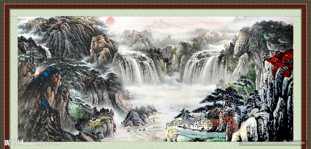 水墨国画
