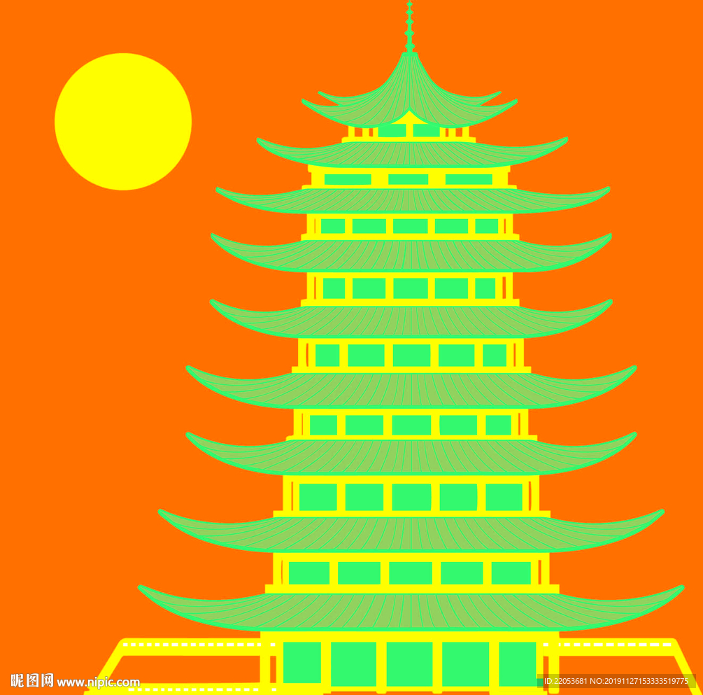 宝塔 武侠 中国风 战绩