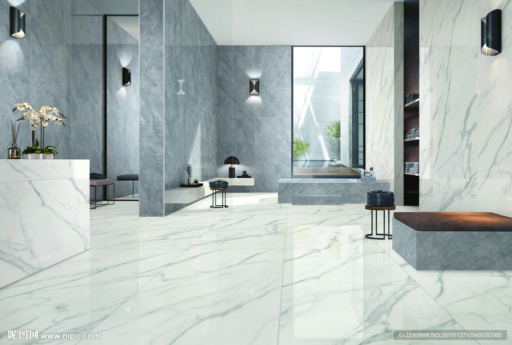 瓷砖铺贴 样板间 陶瓷 高清大