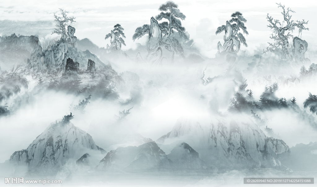 水墨画