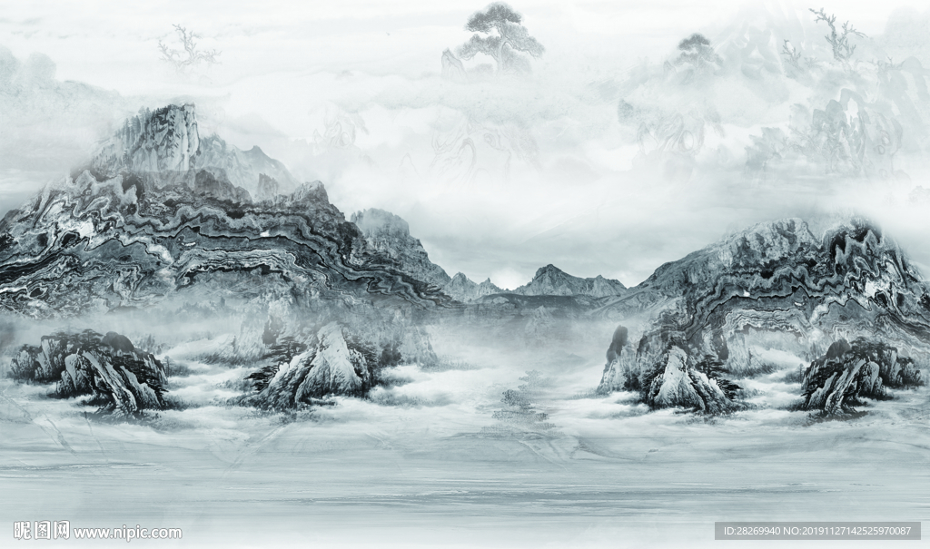 水墨画