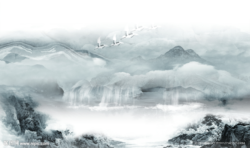 水墨画