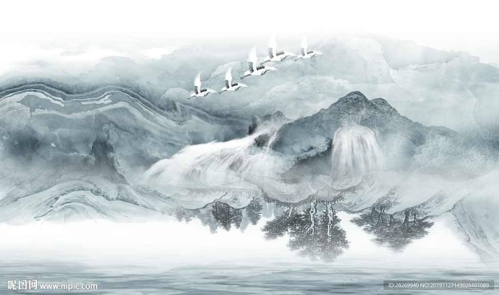 水墨画