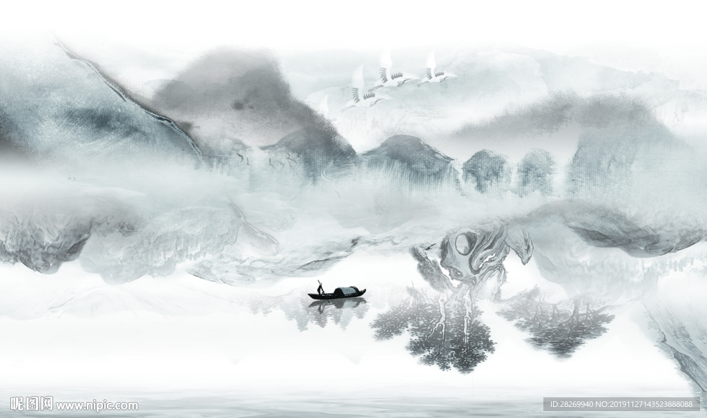 水墨画