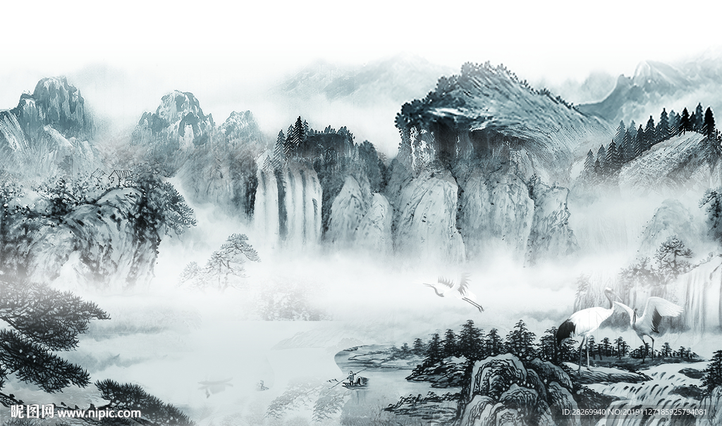 新中式山