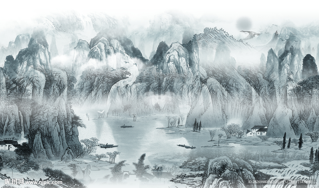 山水画