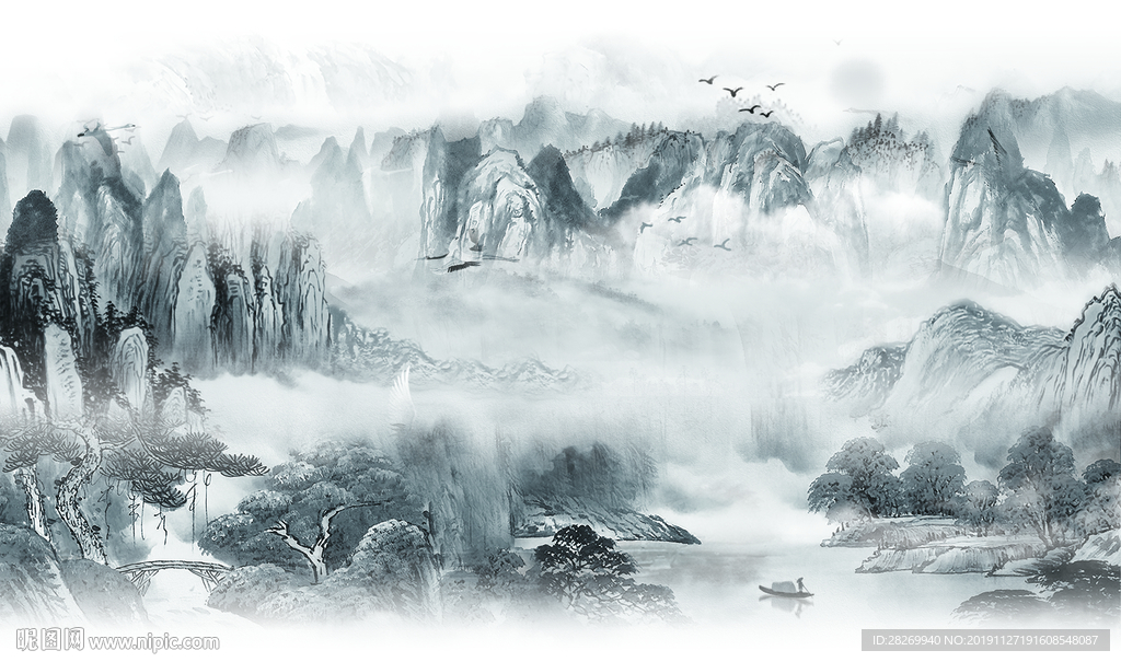 山水画