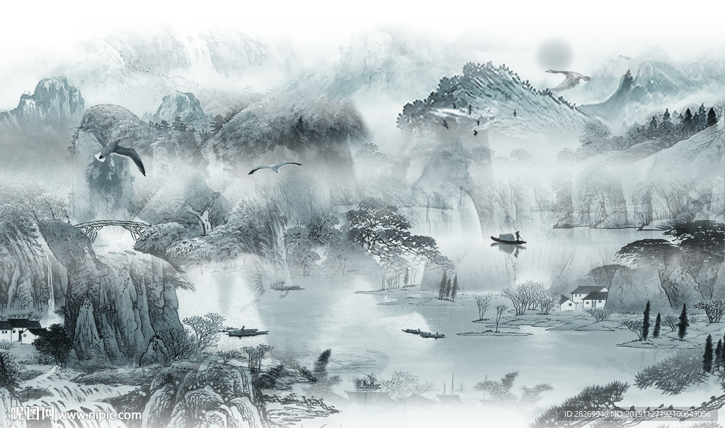 山水画