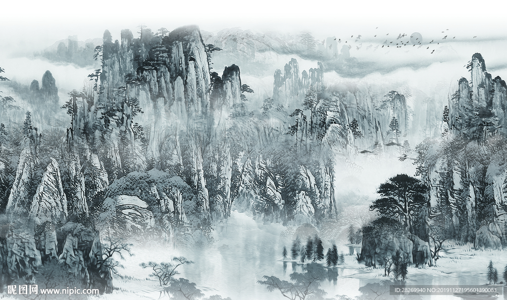 山水情