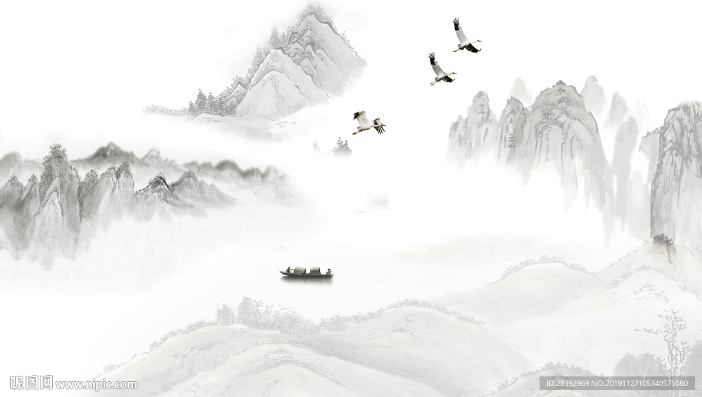 水墨画