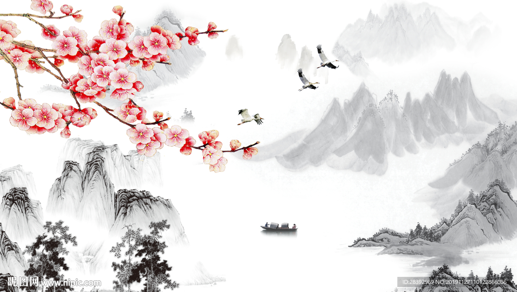 水墨画