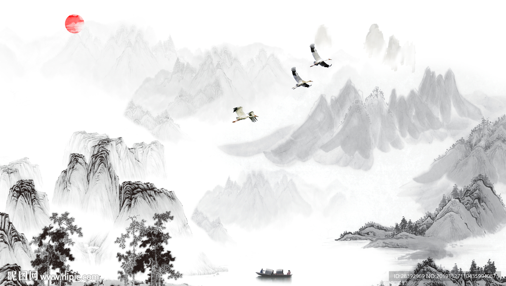 水墨画