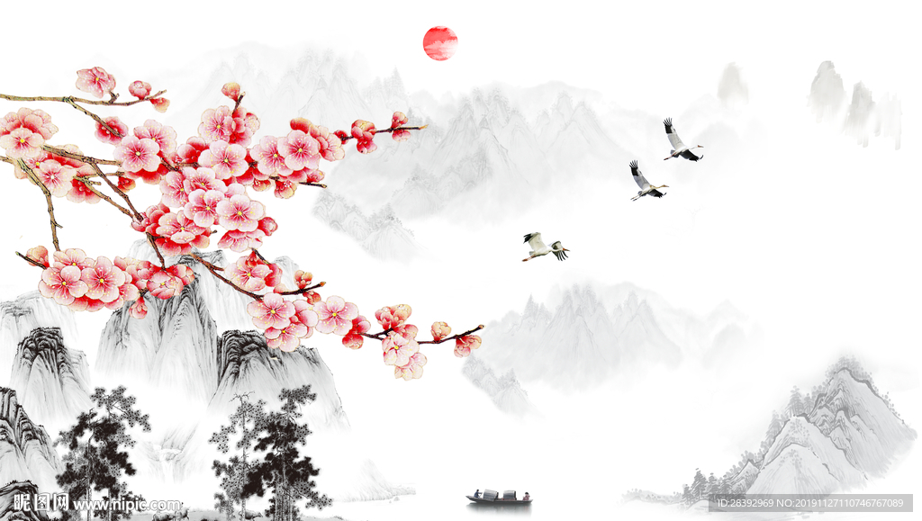 水墨画