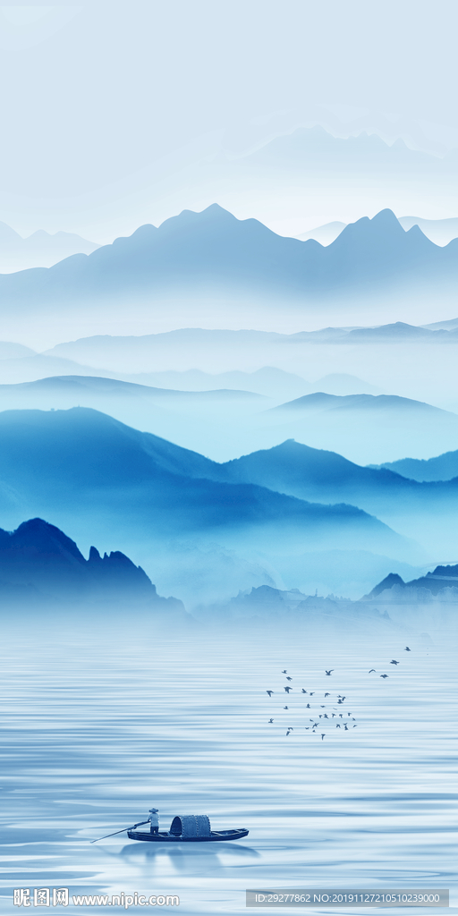 极品玄关风景挂画 TIF分层