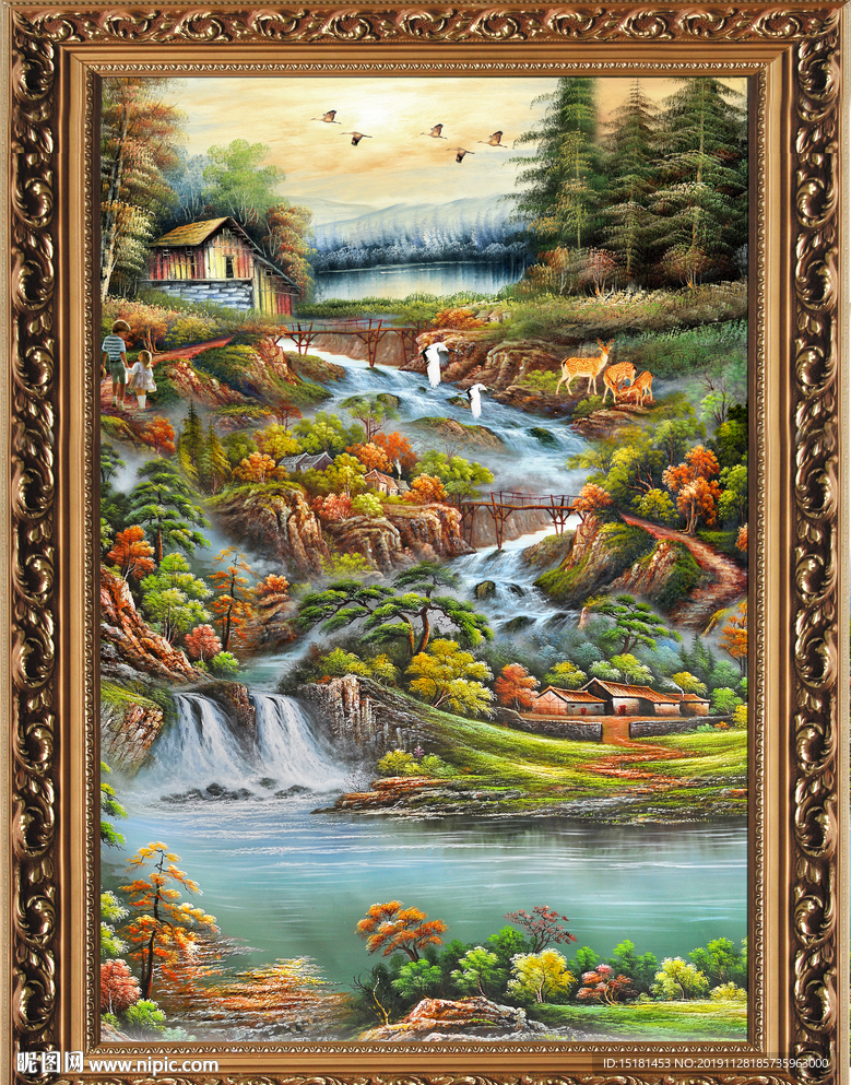 油画风景