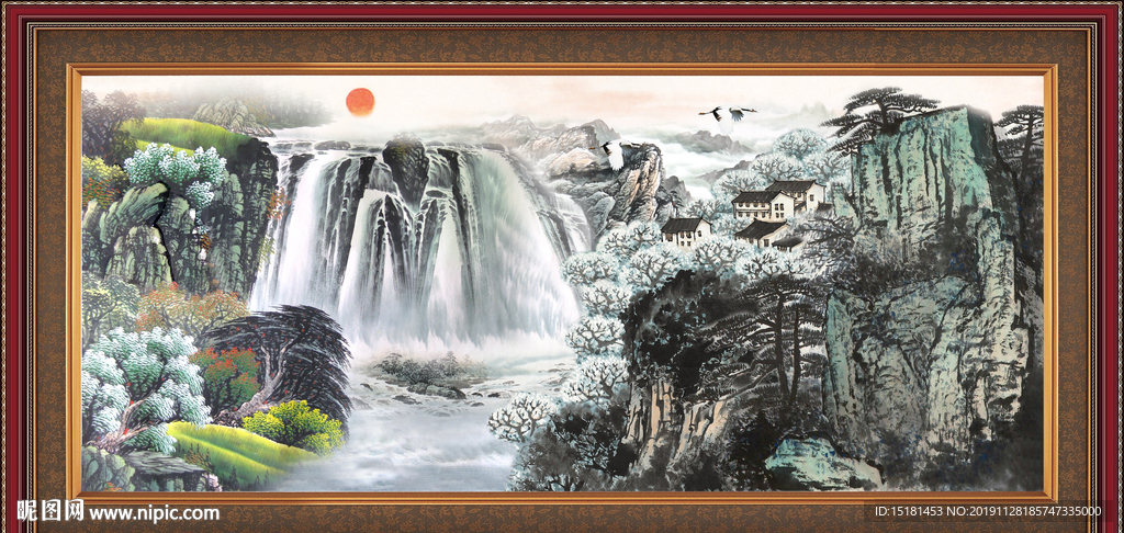 山水风景图