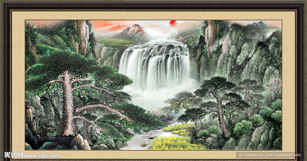 国画山水