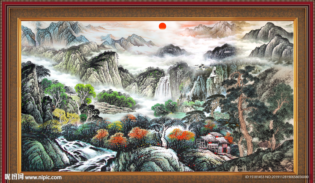 山水风景图