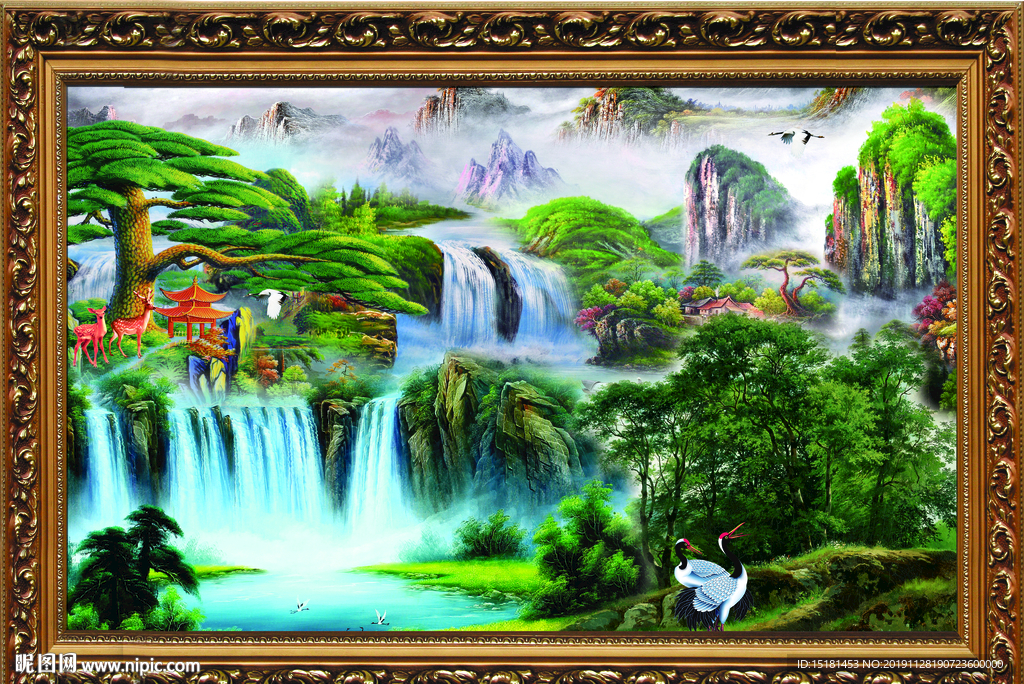 油画风景