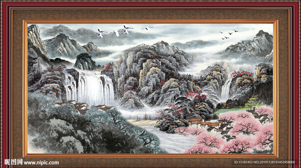 山水风景图