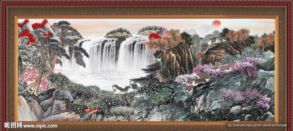 山水风景图