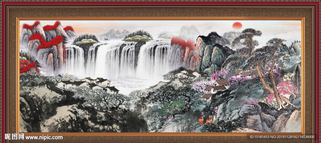 山水风景图