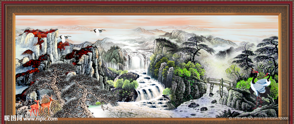 国画山水