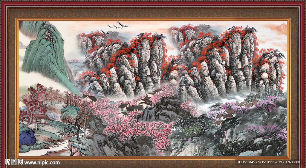 国画山水