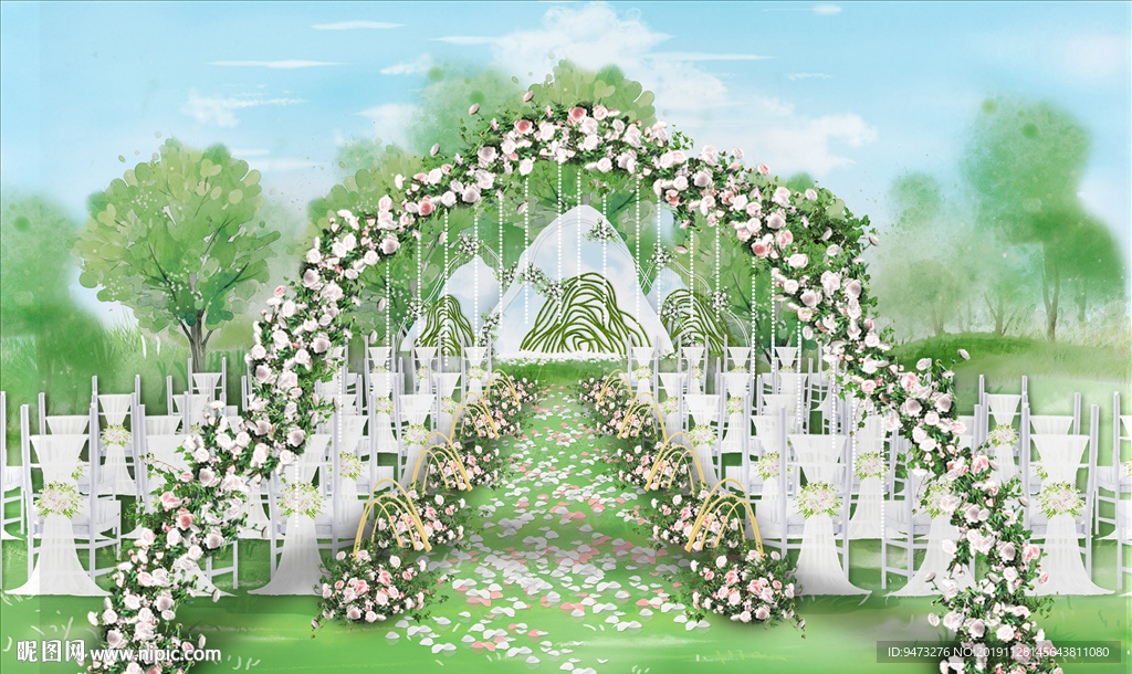 户外森系仪式区