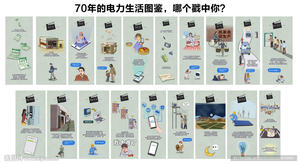 70年的电力生活图鉴