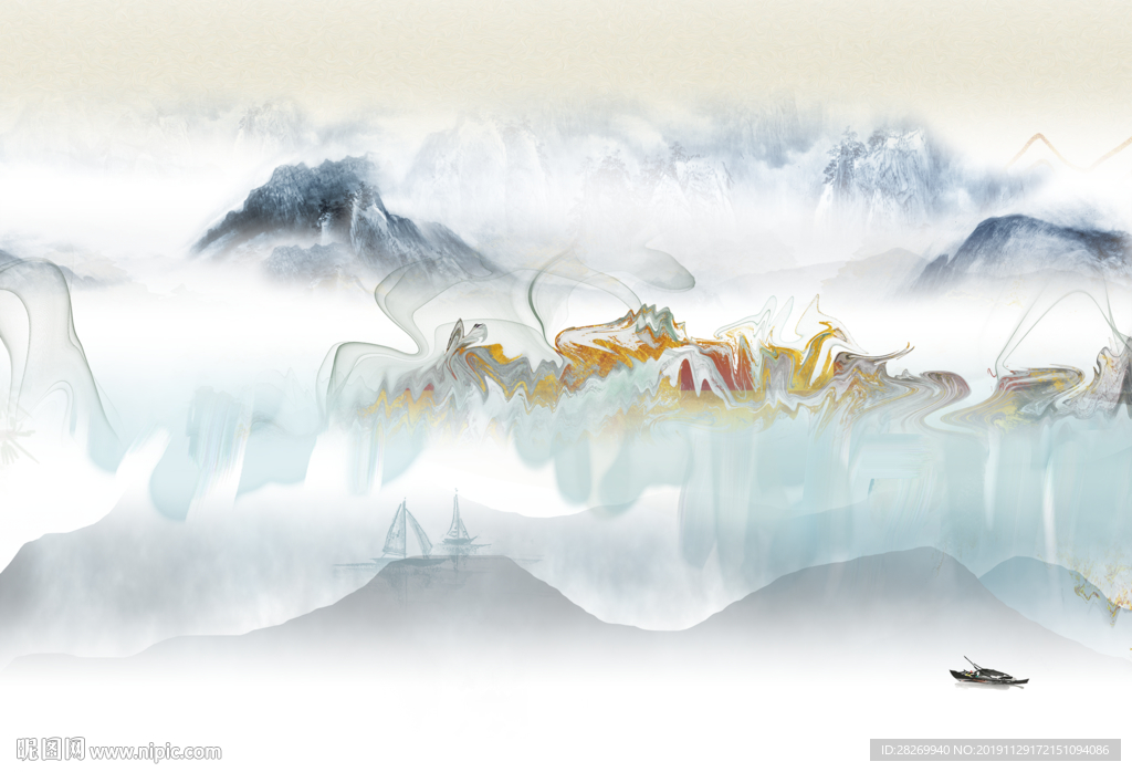 山水画