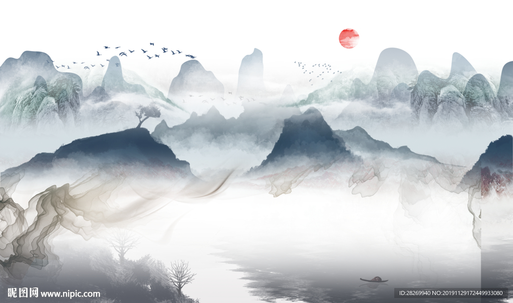 山水画