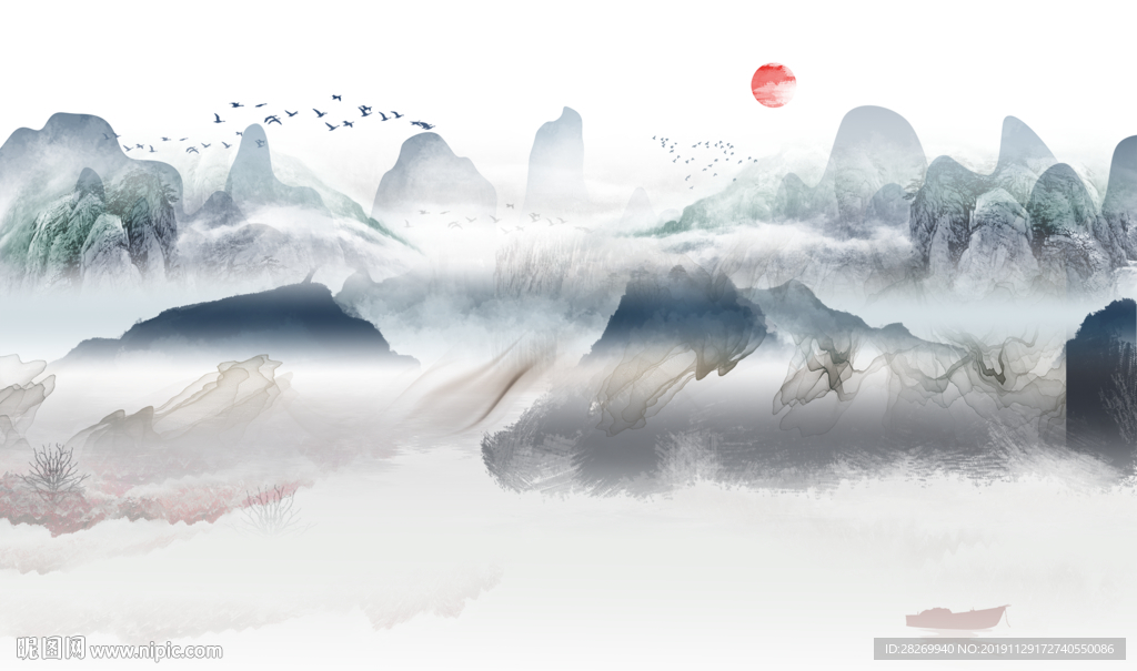 山水画