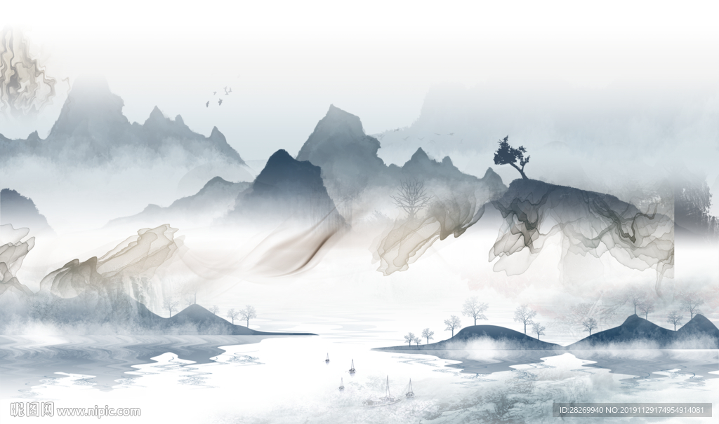 山水画