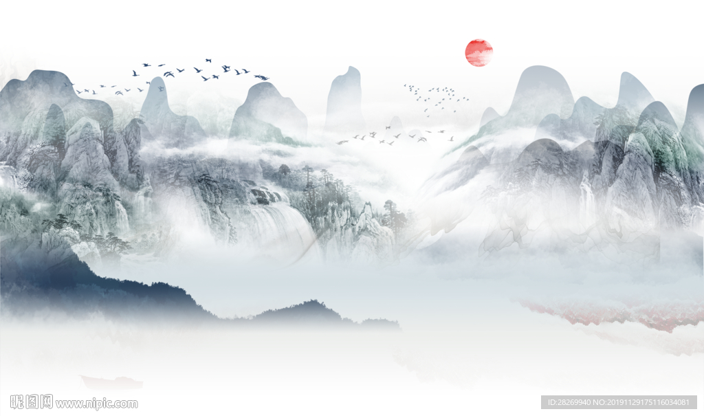 山水画