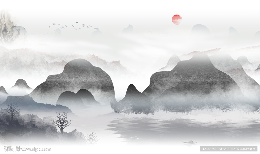 山水画