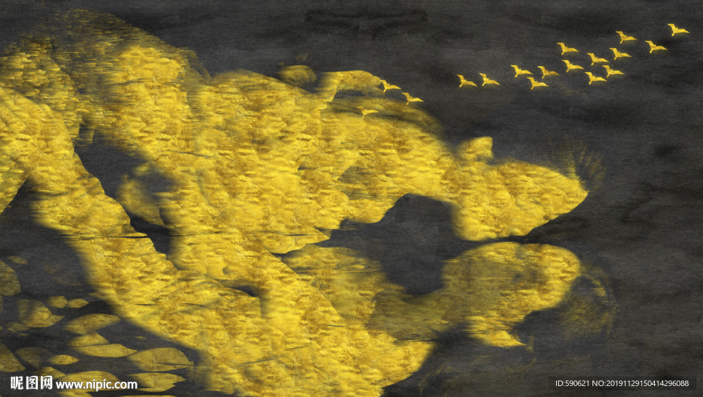抽象油画