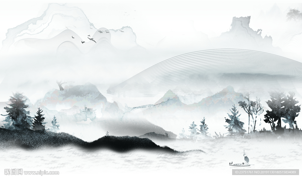 山水国画