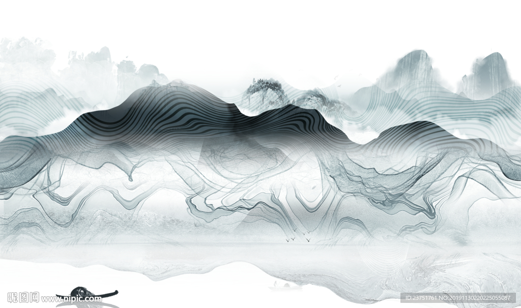 水墨画