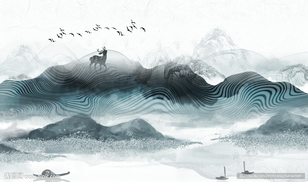 水墨画