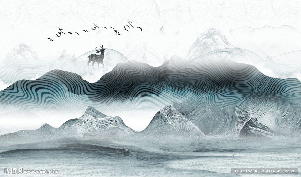 水墨画
